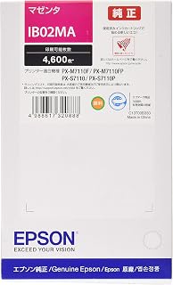 Epson 爱普生原装墨水墨盒 ib02ma 品红4,600数