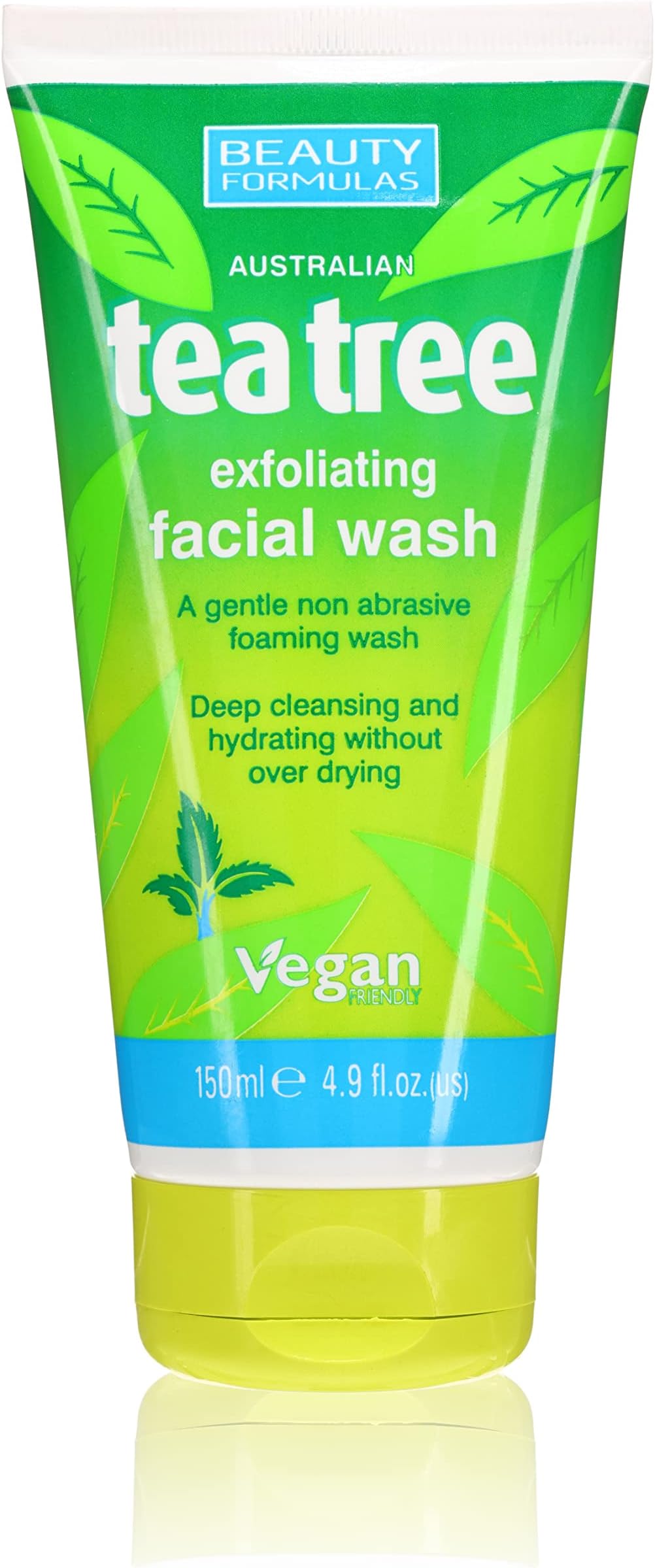 Australian Tea Tree Exfoliating Facial Wash, 150 milliliters