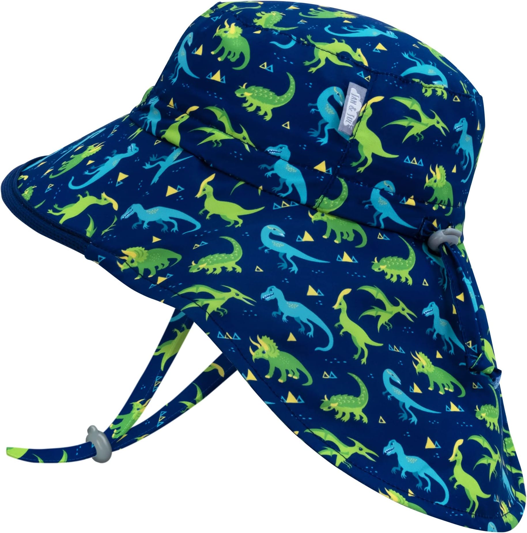 JAN & JULGirls' GRO-with-Me Aqua-Dry Adventure Sun-Hat (Baby, Toddler, Kids)