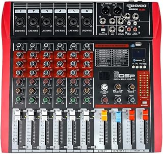 MESA SOUNDVOICE 6 CANAIS MR602 RUBI