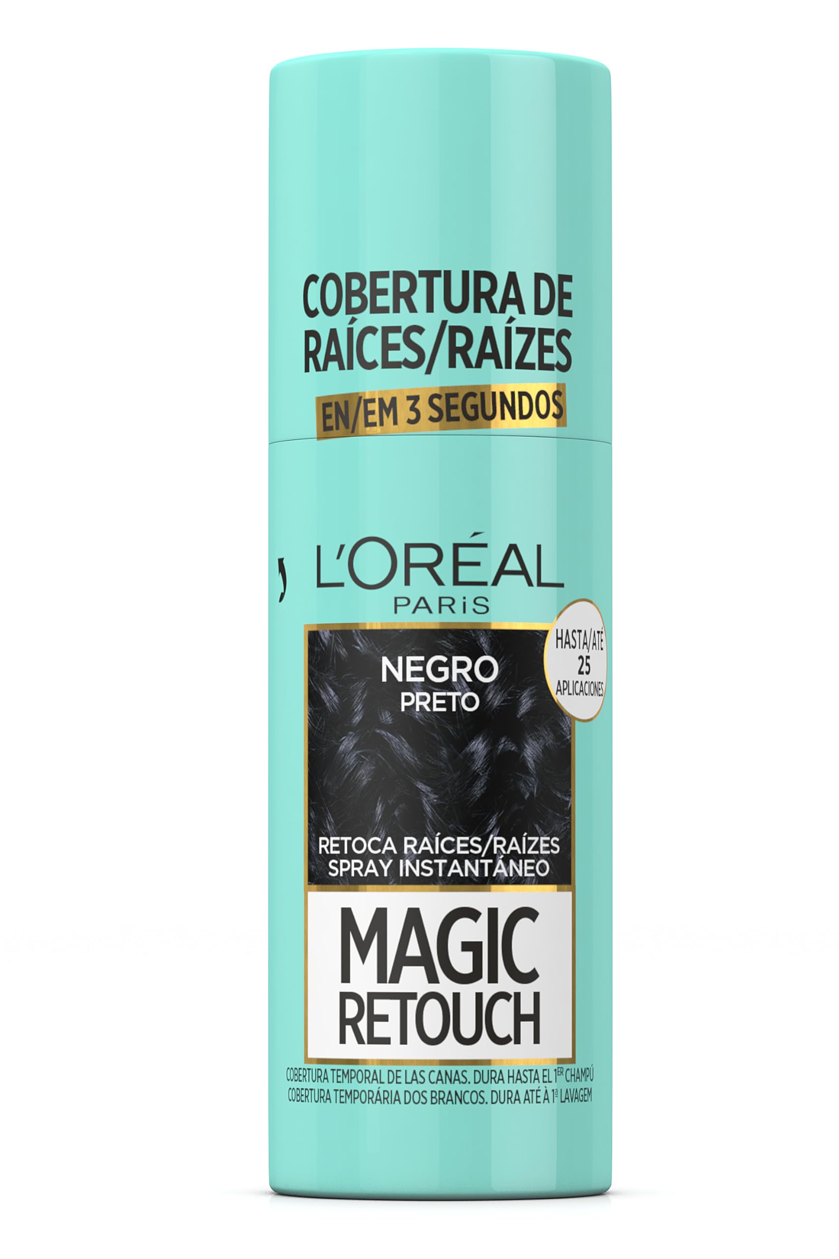 L´OREAL Magic Retouch Dye Spray Number 1, Noir 75 ml