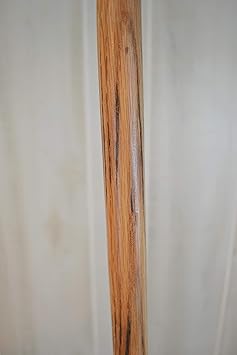 Oak Shepherd Staff, Walking Stick, Sheep Field Hiking Stick, Shepherd's Crook, 60 Tall