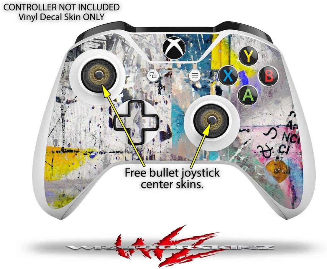 Decal Vinyl Skin Wrap Compatible with Xbox One S Console and Controllers - Urban Graffiti