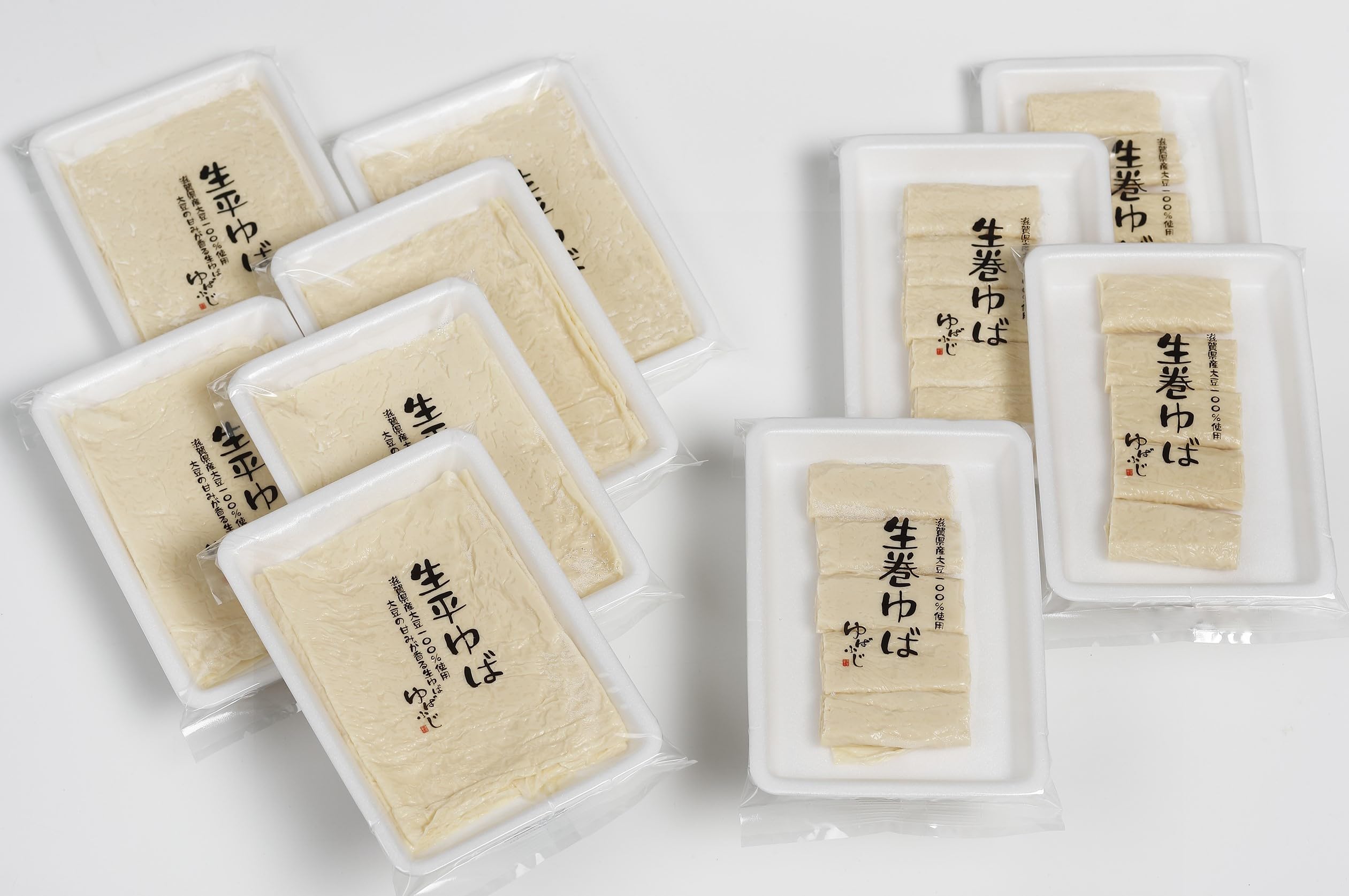 Amazon.co.jp: Yubafuji Raw Flat Roll Yuba Set -Ao~ : Food