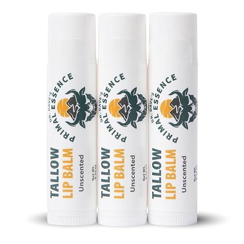 Miniatura 10 de Dr. Dave's Primal Essence Bálsamo labial hidratante de sebo - Sarga de res alimentada con pasto con aceite de coco orgánico, cera de abeja y