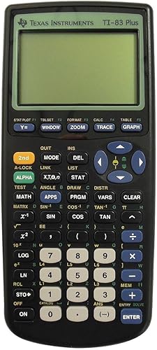Texas Instruments Calculadora gráfica programable TI-83 Plus (el embalaje y los colores pueden variar)