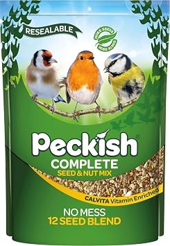 Peckish Complete Seed & Nut Mix for Wild Birds - 1kg Pack