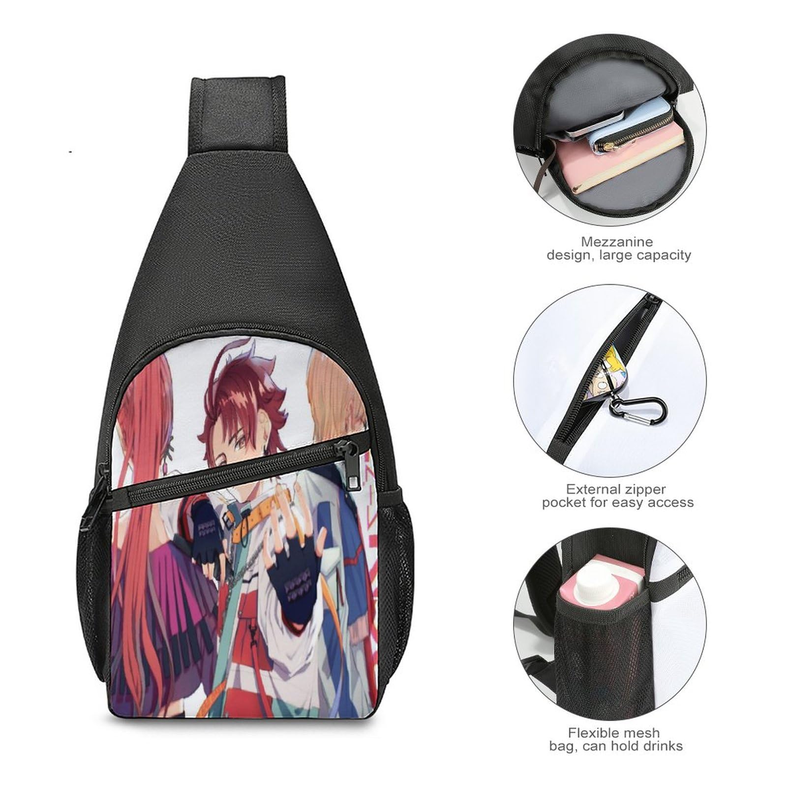 Amazon.co.jp: Paradox Live THE ANIMATION人気 斜胸包 斜めがけバッグ