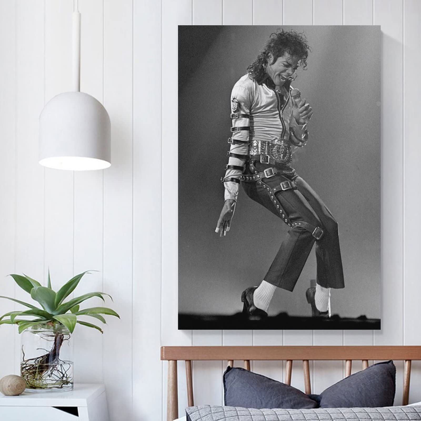 Amazon.co.jp: Michael Jackson Black and White Poster Wall Art Home