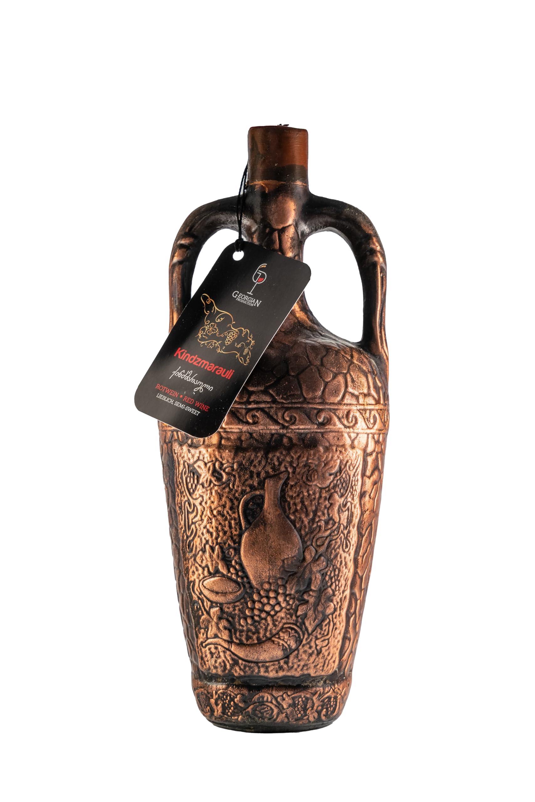 Kindzmarauli Georgian Production Tonflasche neu