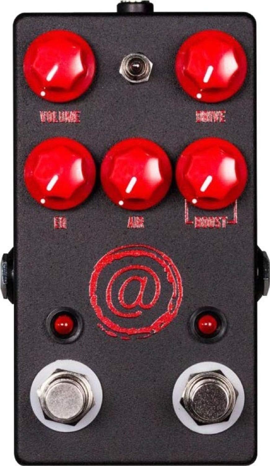 JHS AT (Andy Timmons) Drive V2 Pedal - Exclusive Black with Red Logo