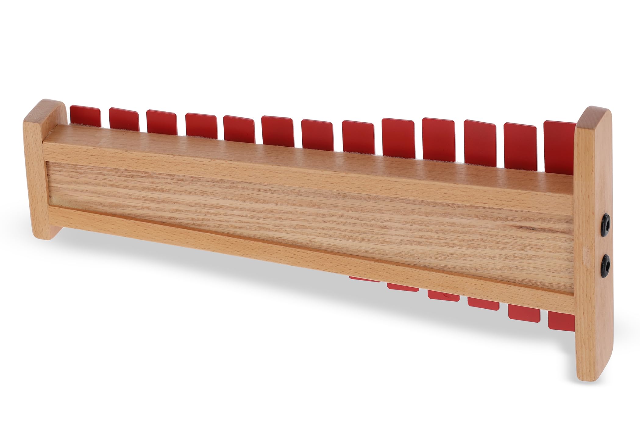 GEWA, Glockenspiel G13, G13R Piastre rosse, Estensione C''-A''', Con borsa e porta-battenti, Con due battenti in legno, Lega d'acciaio speciale