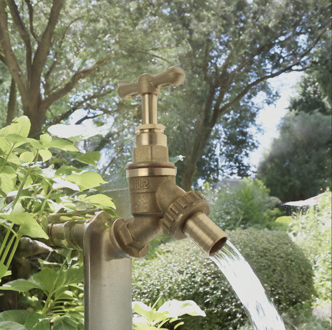 PlumbEZ WRAS 1/2" BSP Brass Garden Tap, EN1213 (Formerly BS1010) Standard Outside Tap - Image 2