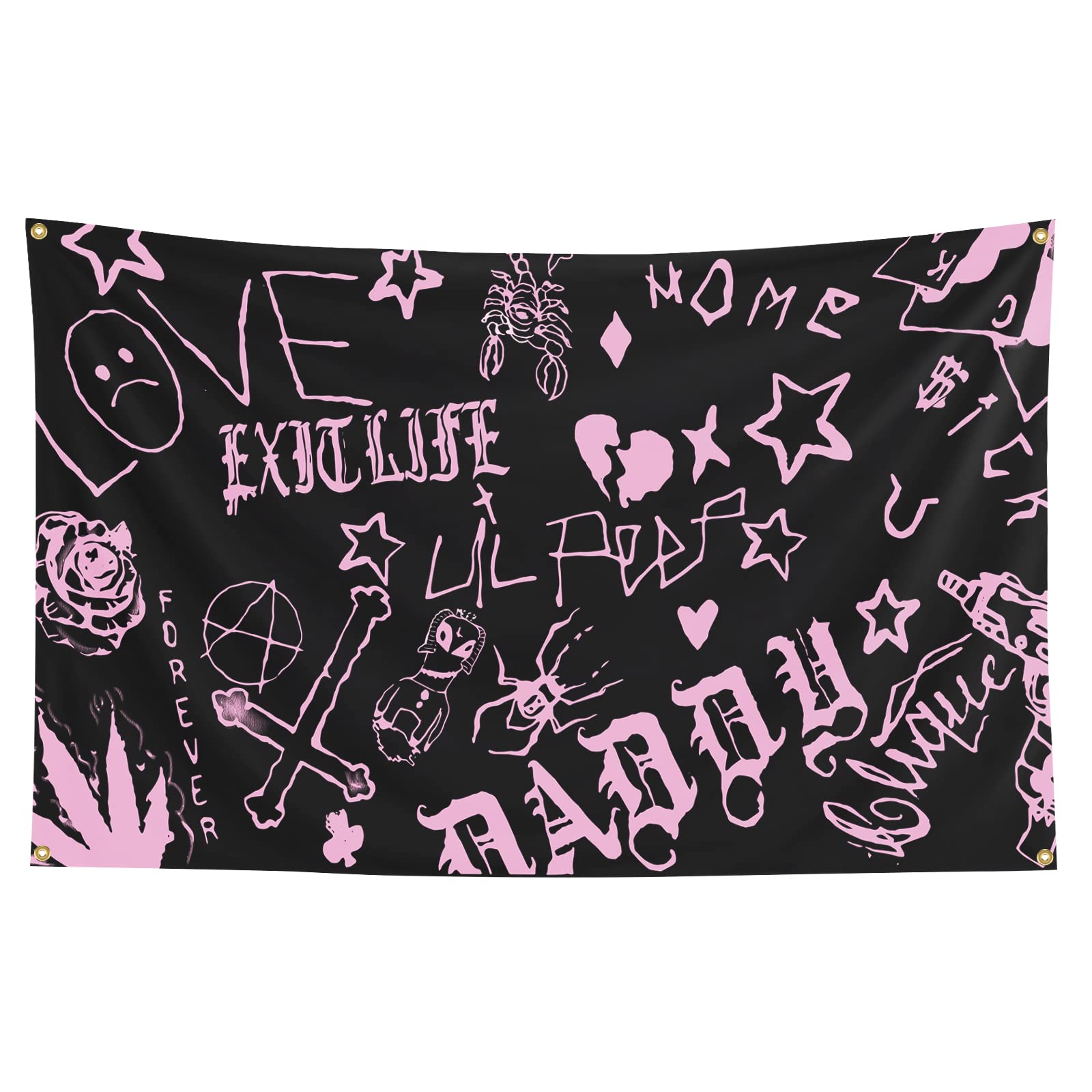 Famous Rapper Singer Flag 3x5 Feet Wall Hanging Flag Decorative Flag