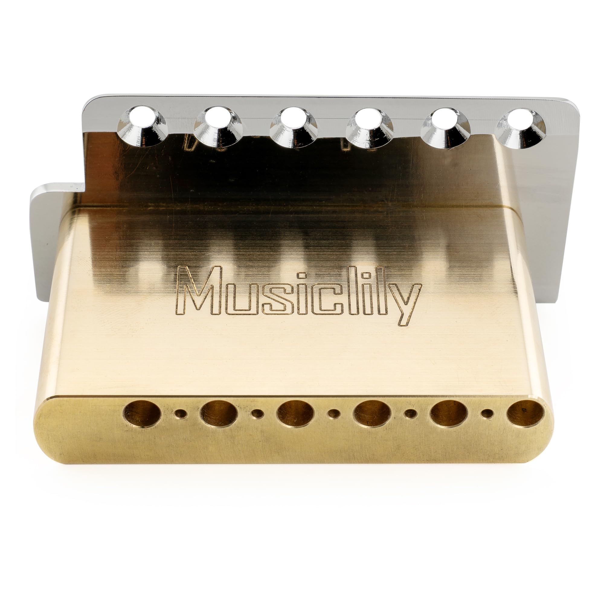 激レア ストラト ブリッジ ブラス Amazon.co.jp: Musiclily Ultra 10.5mmブラス固定ハードテイルブリッジ