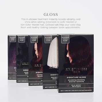 Kristin Ess The One Signature Hair Gloss - Bittersweet: Dark Neutral Brown (Pack of 2)