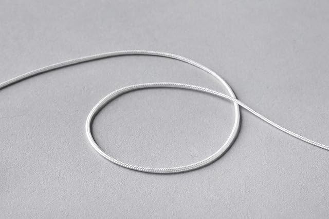 EveryHome Venetian Blind Cord White Strong 2mm Silky Nylon String Curtain Window DIY (20 Metre)