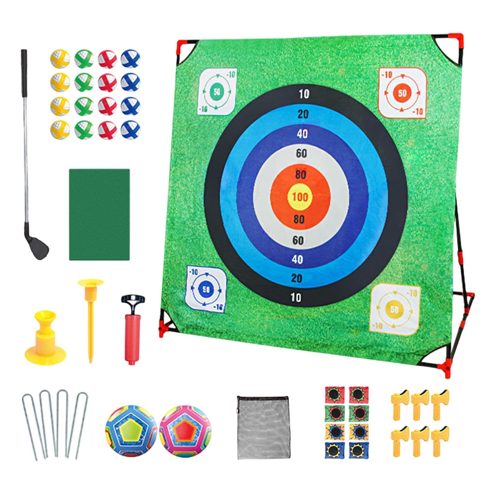 Jeu D'entraînement Au Golf - Ensemble De Jeu De Combat De Golf Multifonctionnel Avec Club Amovible | Avec Club Amovible Jouet Éducatif Extérieur Pour Entraînement Dans Le Salon Activités De Renforceme