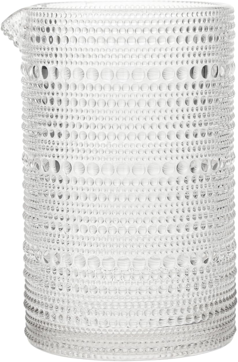 Fortessa Jupiter Hobnail Glass, 25 Ounce Mixing Hobnail Glass, Clear
