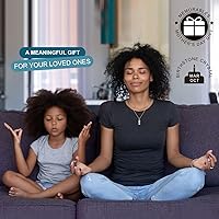 Vista 3 de Collar de oro para mujer, colgante de ala de ángel