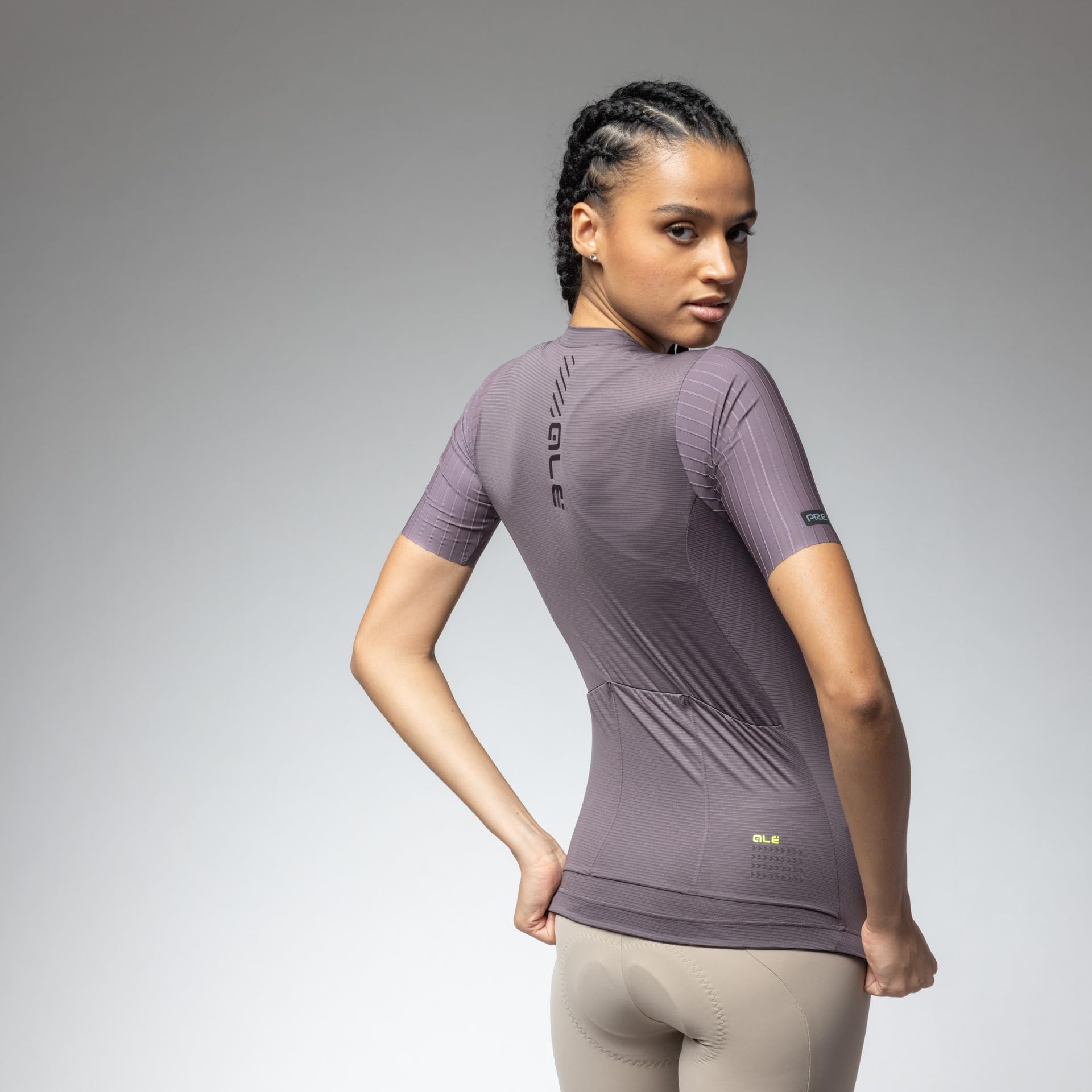 Ale' Pr.e Earthy Style 2.0 Short Sleeve Maglia da Ciclismo Donna (Pacco da 1)