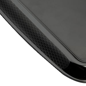 Cuisinart Grilling Prep & Serve Trays, 17x10.5 inch BBQ Tray Safe for Food Handling, 2 Dishwasher Safe Nesting Trays Black & Red, Perfect Grilling Accessories for Cooked & Raw Meat, Fits 6 Burgers