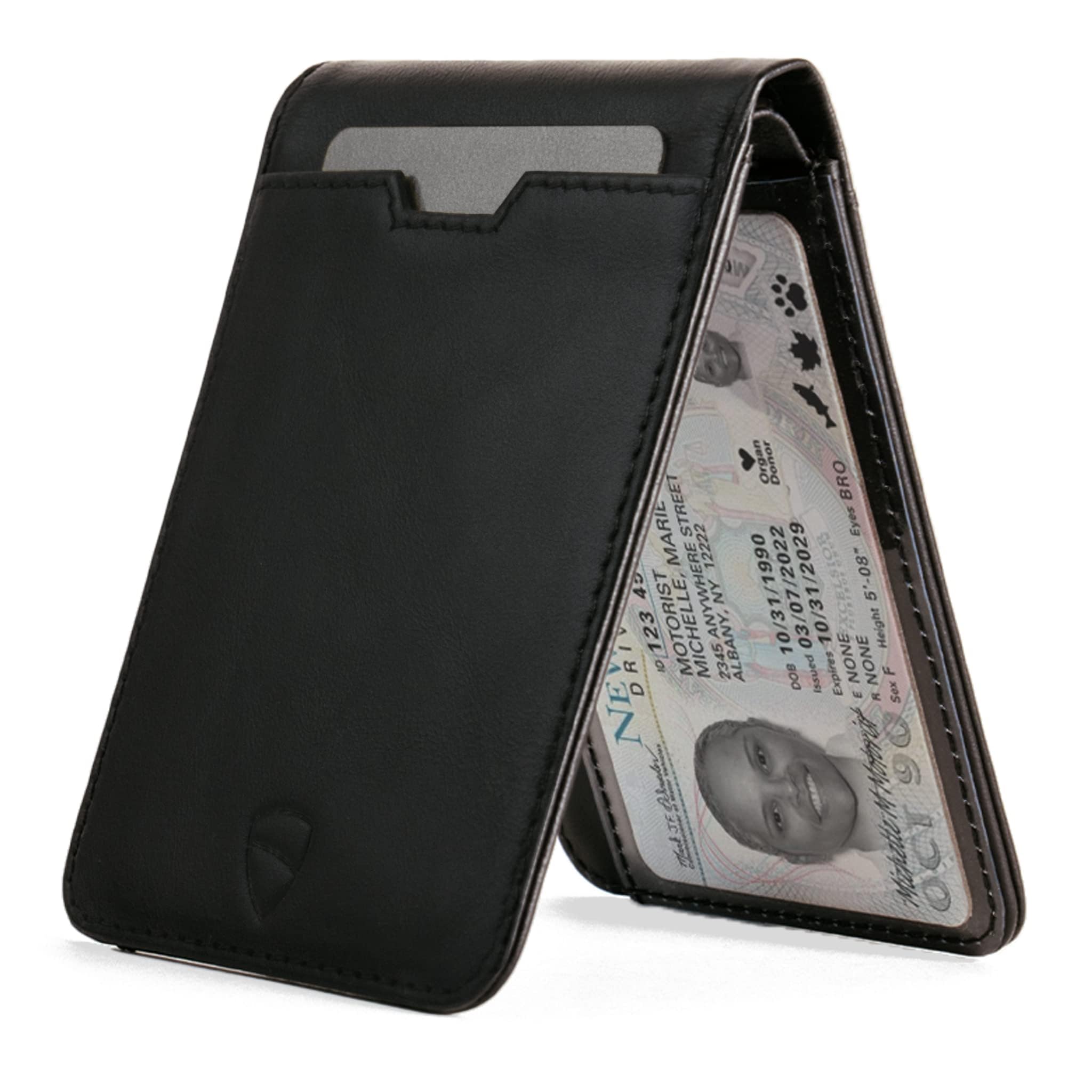 Sponsored Ad – MANHATTAN ID Thin Leather Wallet with RFID Blocking and ID Window