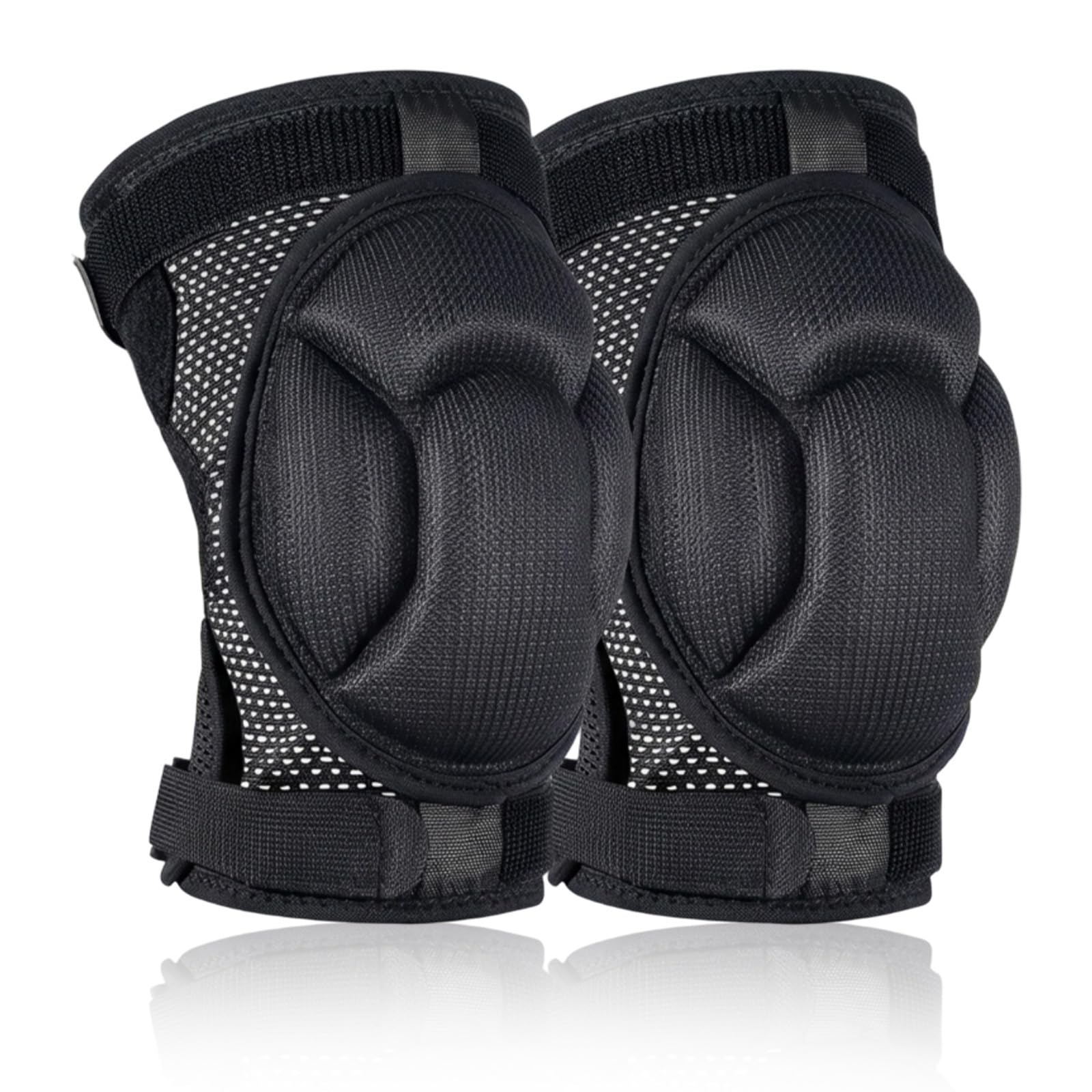 Hounyou 1 Pair Knee Pads Construction Work,Anti-Slip 20mm Thick Knee Pad for Gardening House Cleaning, Construction, Flooring