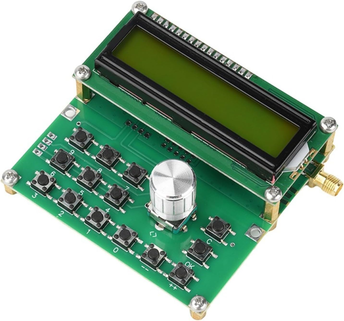 ADF4351 RF Signal Generator 35MHz-4400MHz Frequency Output, Type-C Powered, For SMA Port, 1KHz-1MHz Adjustable Step For Electronics Testing