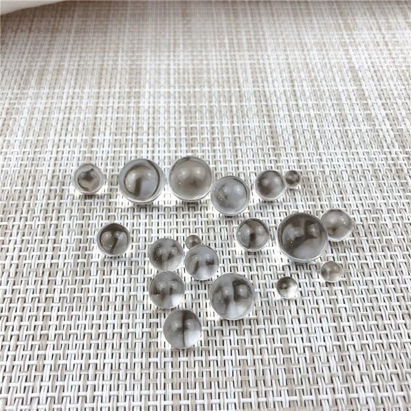 Image of 3 /4 inch Solid Clear Acrylic Balls 0.75 inch + /-0.005 inch, Diameter 19mm Transparent PMMA Resin Spheres (100)