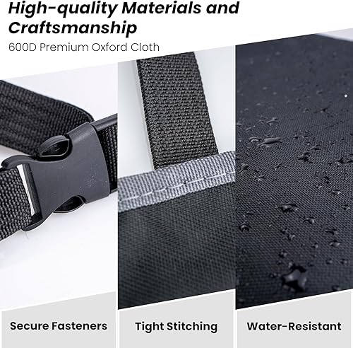 Miniatura 4 de Organizador de maletero para SUV, organizador de carga, con diseño plegable y múltiples bolsillos de almacenamiento, ahorro de espacio, red de carga