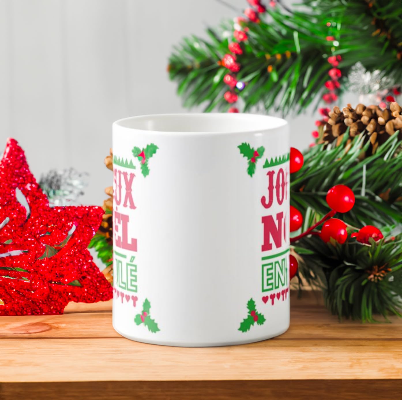 Mug "Joyeux Noël Maman" - Cadeau Noël