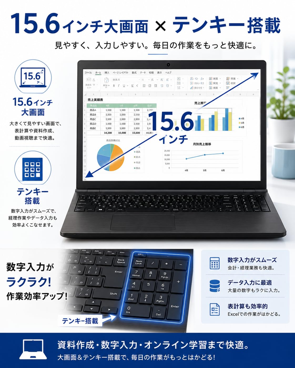 Amazon.co.jp: 【整備済み品】ノートパソコン dyna book B65/B55 15.6