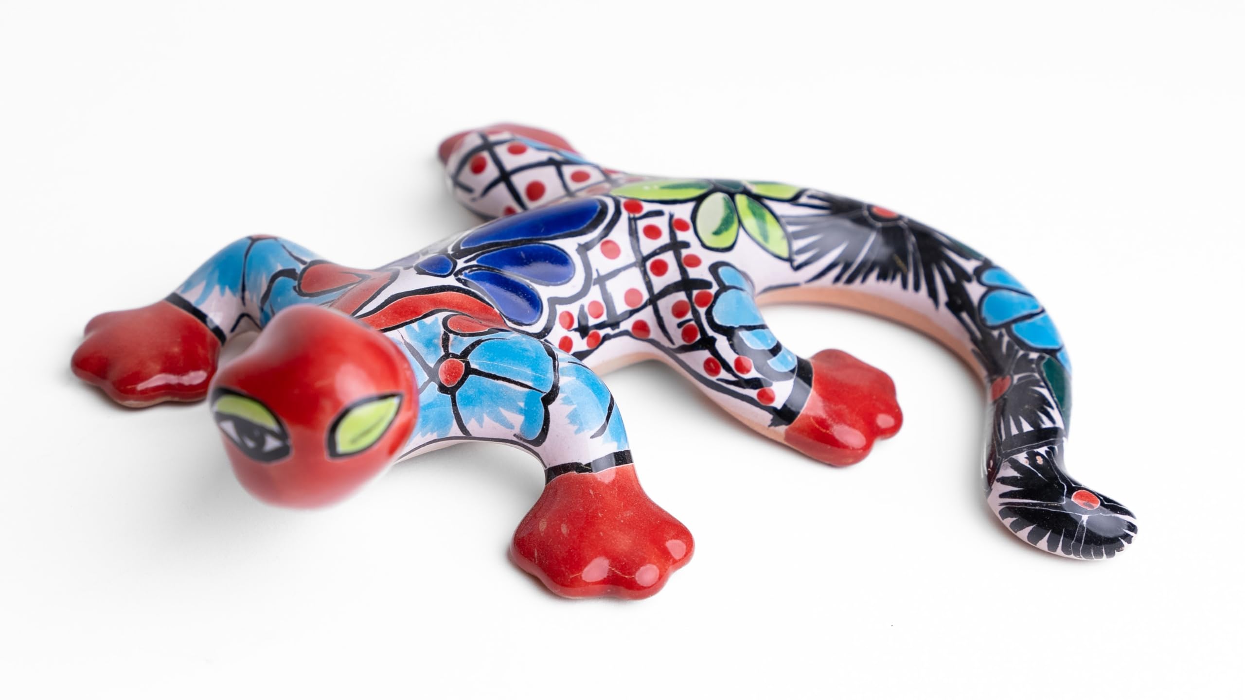 Amazon.com: MEXTEQUIL - Mexican Talavera Pottery Gecko Wall Mount