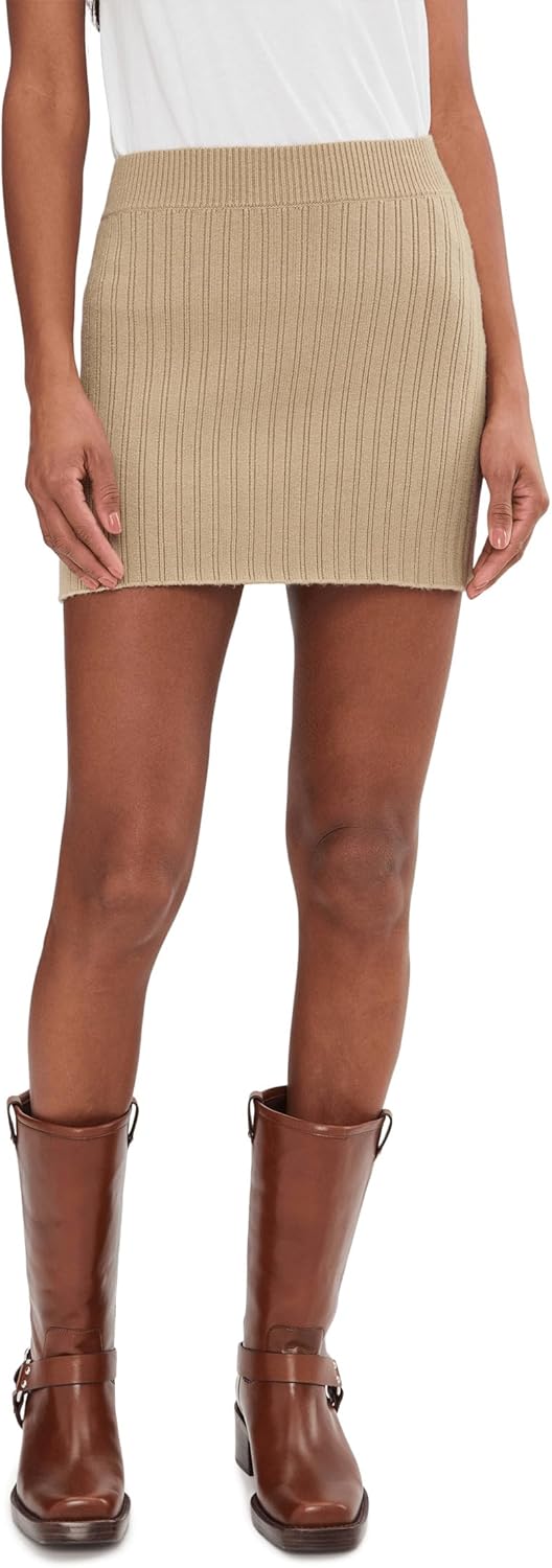 Free People womens Eliza Mini Skirt Sweater Set - Image 2