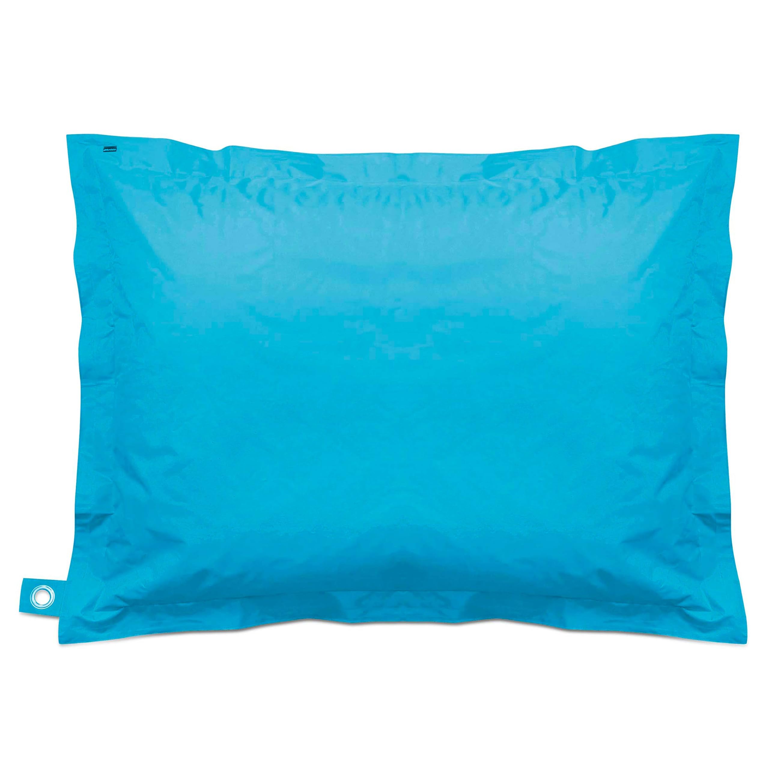 Solys Housse Vide de Pouf de Jardin en Polyester Azul 140 x 120 cm