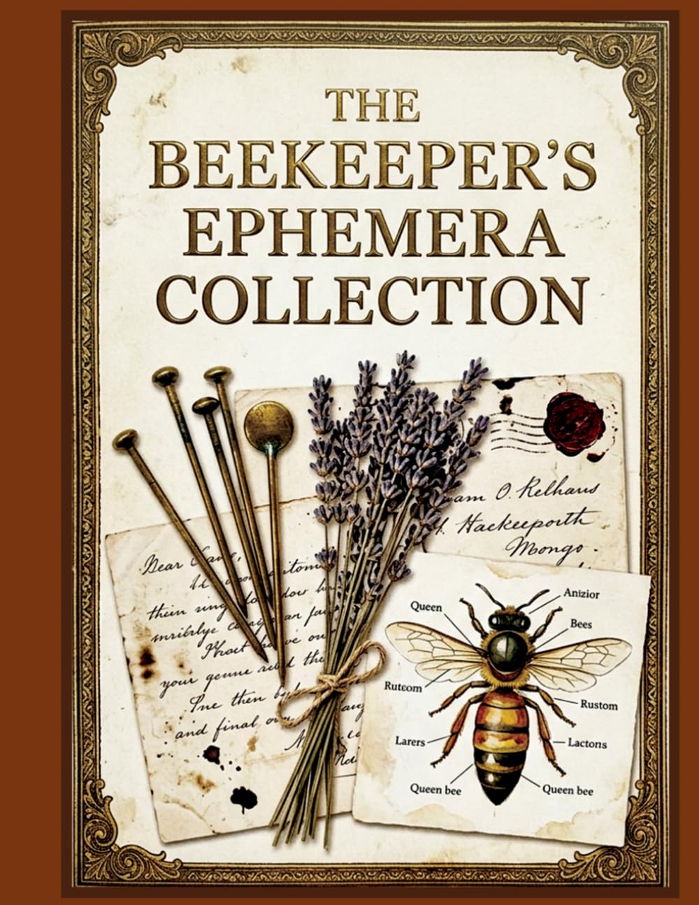 The Beekeeper’s Ephemera Collection: A Companion Workbook of Hand-Curated Apiculture Paper Prints, Victorian Honeybee Specimen Studies, and Craft Elements