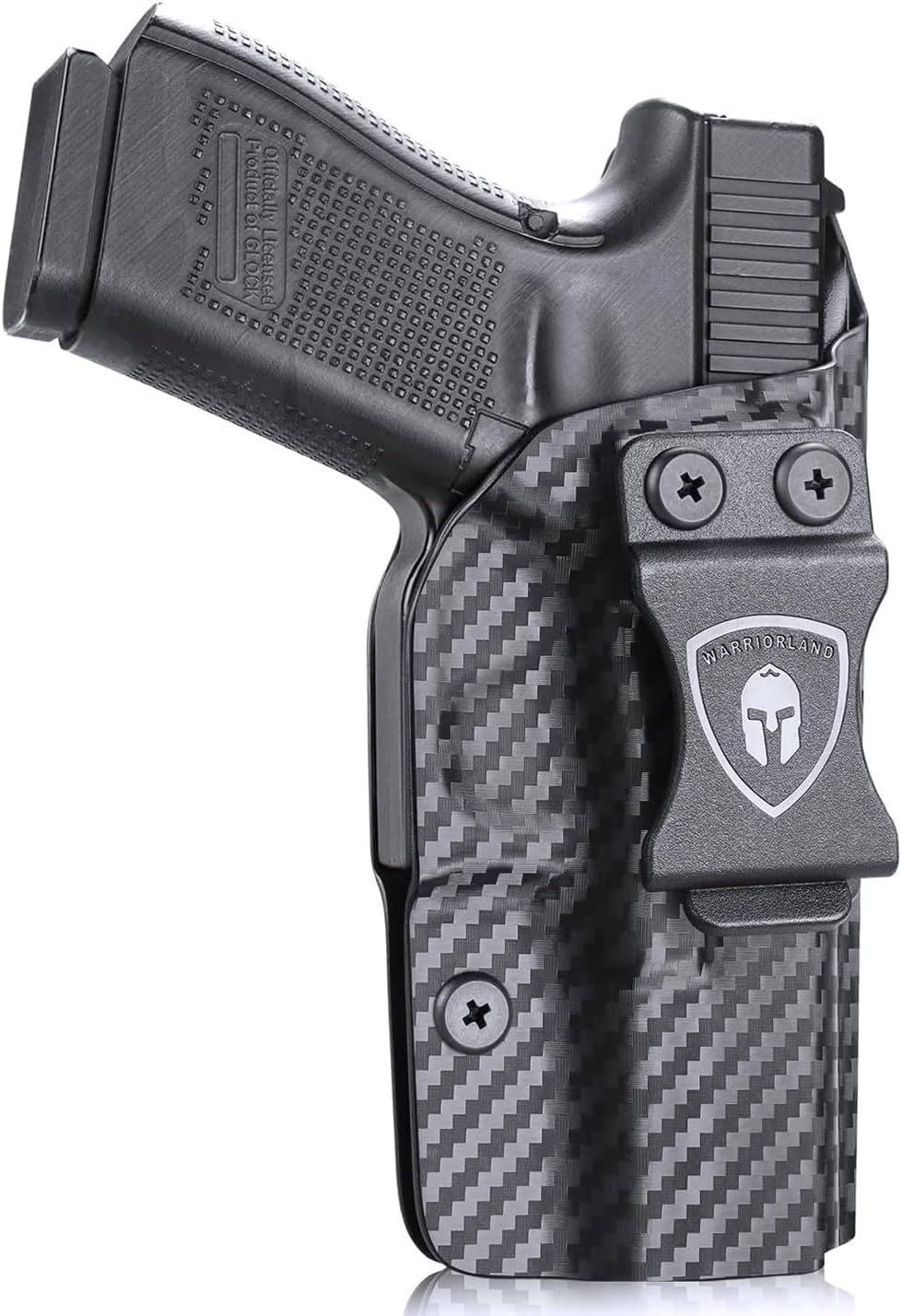 WARRIORLAND IWB Kydex Holster Compatible with Glock 17/19 Gen3-6 & 23/32 Gen3-4 & 19X/44/45 & Ruger RXM,Inside Waistband Concealed Carry, Adj. Cant & Retention, Right/Left Hand and Claw Options