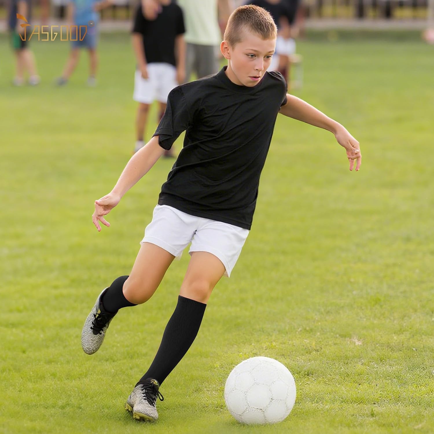 JASGOOD Baseball Socks and Belt Combo Set Softball Socks Adjustable Baseball Belt for Kids Youth Adult - Image 2