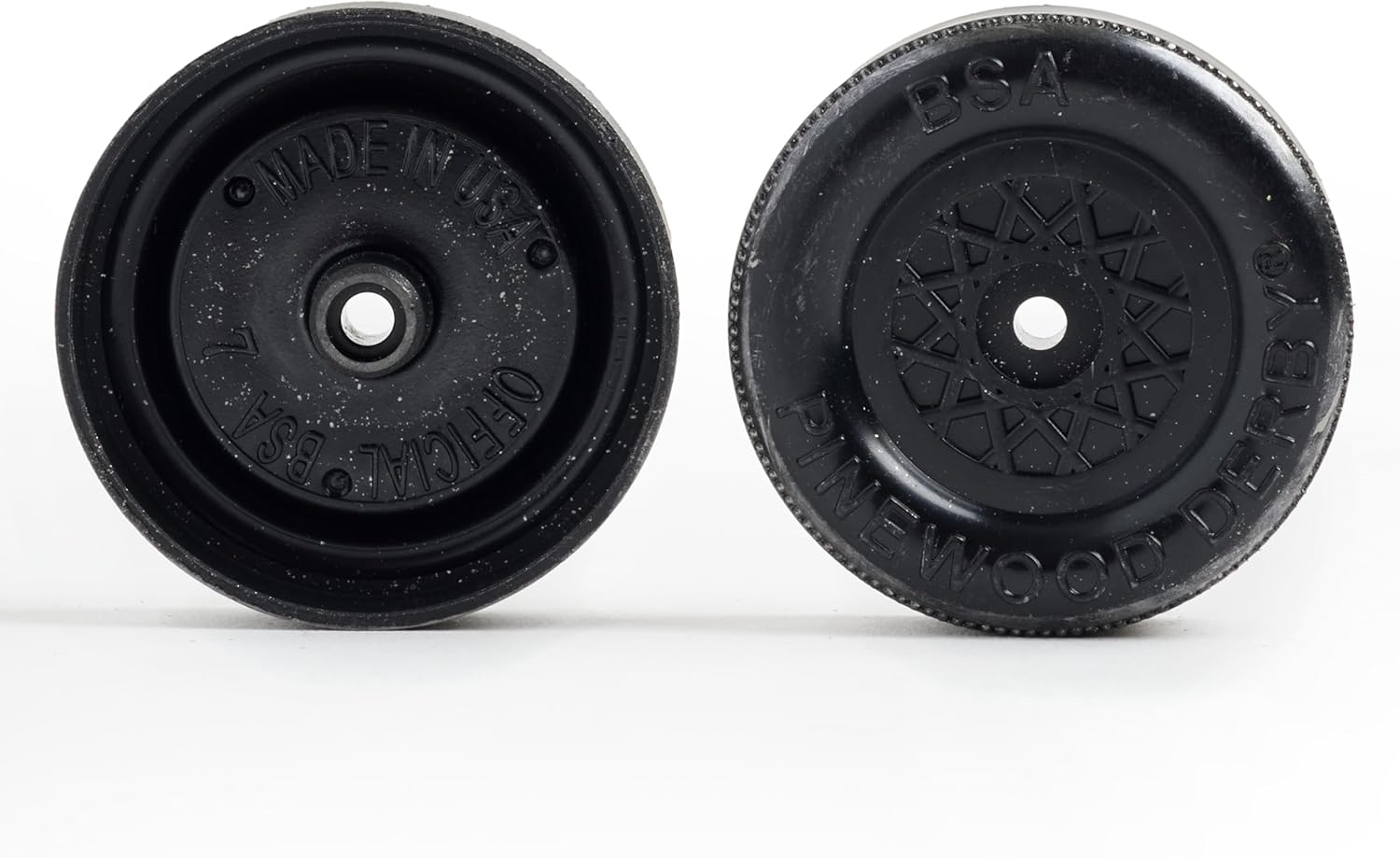 Pinewood Pro Official Derby Ultra-Lite Graphite Coated Wheels | Reduced hub friction and track friction | Precision tuning for optimal performance | Exclusive multi-step graphite coating treatment