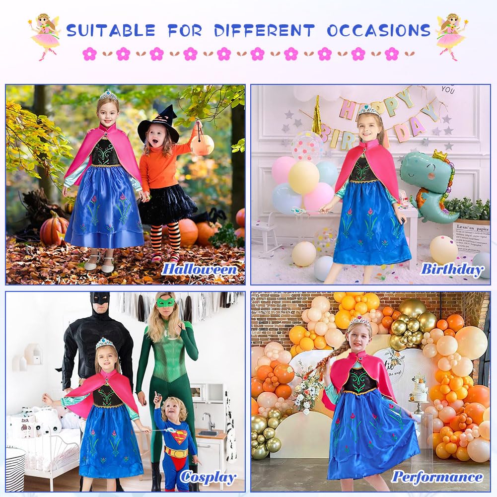 Il Cuore Della Regina IMEKIS Ragazze Vestito Da Elsa Principessa
