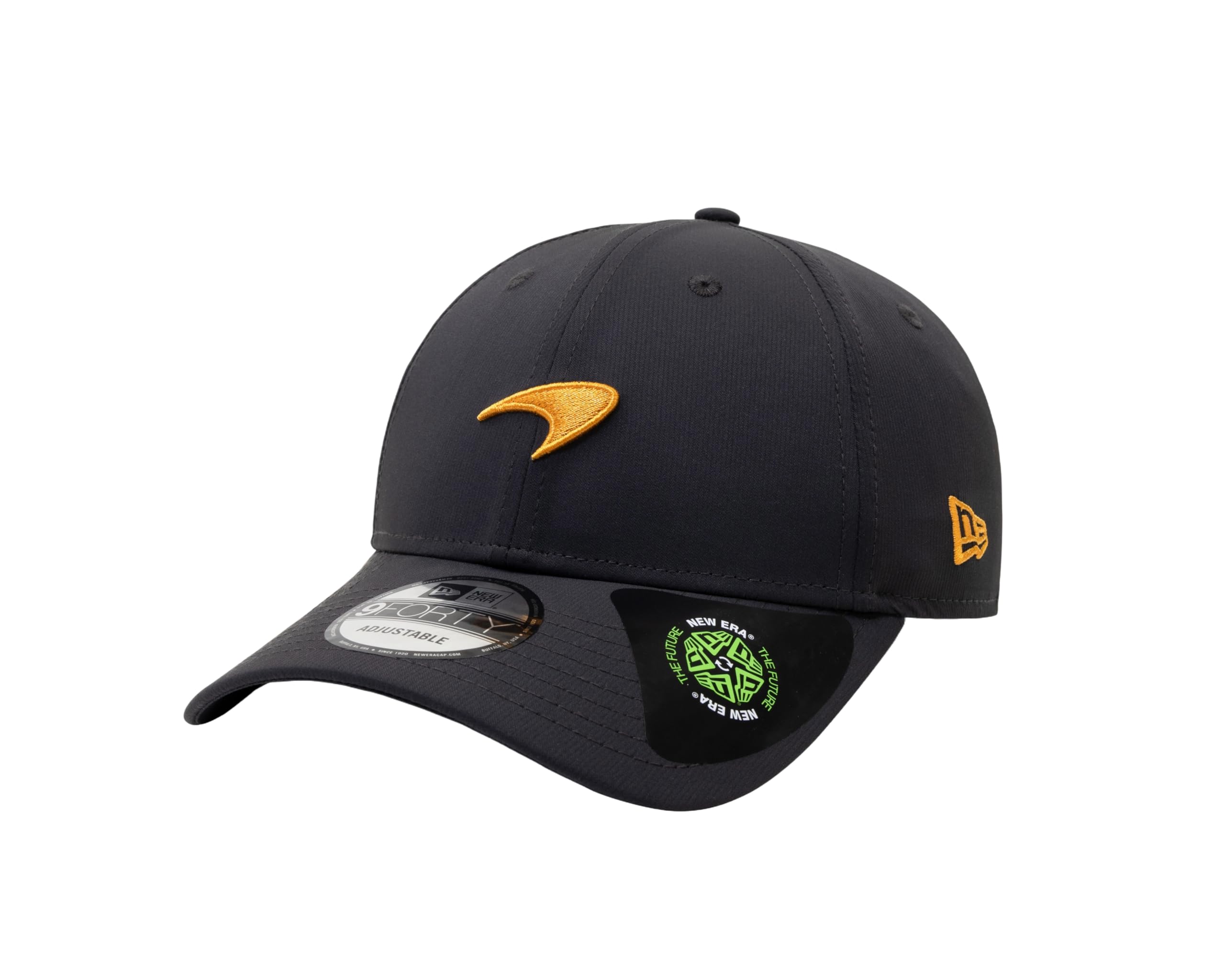 New Era Gorra de béisbol sostenible McLaren para adultos, color gris oscuro, gris oscuro, Talla única
