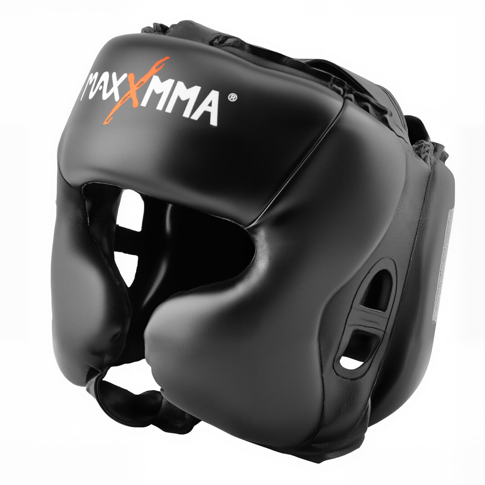 MaxxMMA Boxing Headguard, Adjustable Protection Headgear, Effective Impact Absorption, MMA Training, Muay Thai Headgear,Sparring, Martial Arts, Karate
