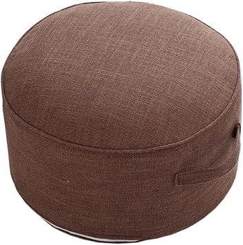 FANCYPUMPKIN Yoga Meditation Tatami Floor Pillow Seat Cushion Zafu Foot Stool, Coffee