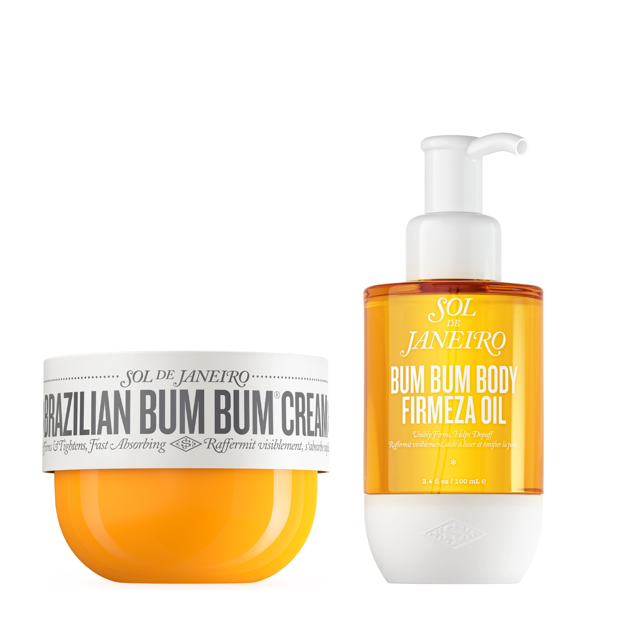 SOL DE JANEIRO Bum Bum Cream and Firmeza Body Oil Bundle
