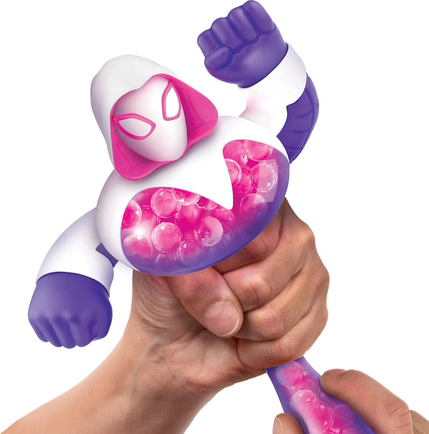 Heroes of Goo Jit Zu Marvel Hero Pack with Ghost Spider: Super Stretchy Marvel Hero with Exciting Slime Filling - 11.5cm Tall - Image 2
