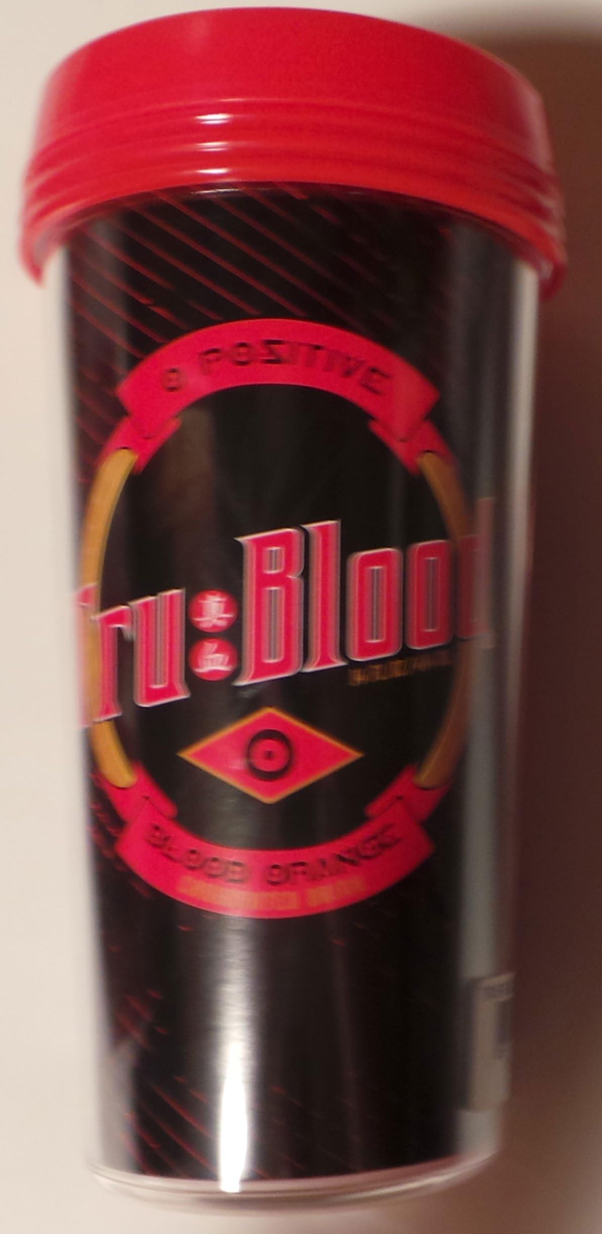 True Blood Plastic Travel Mug with Lid