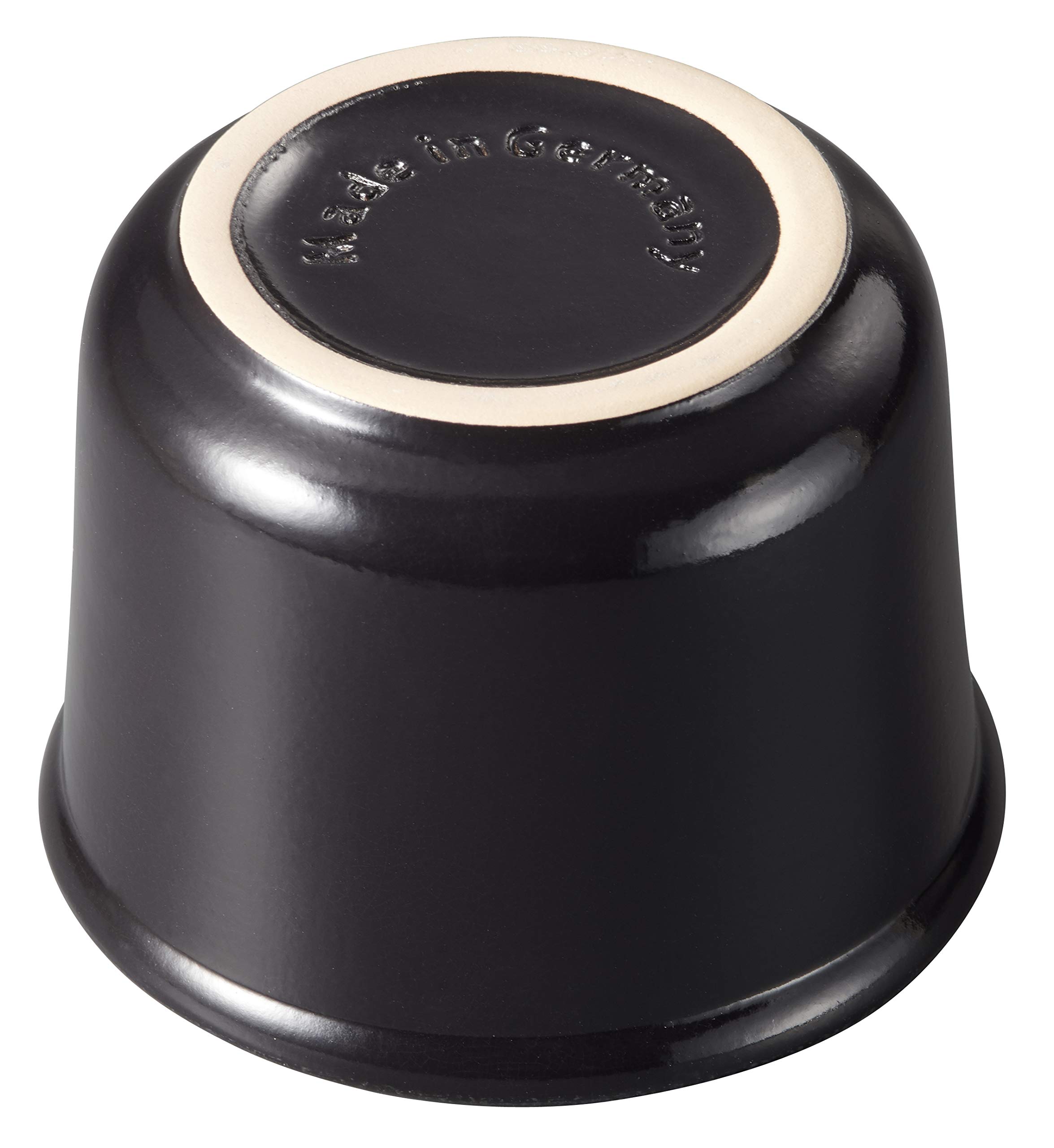 Römertopf Cacerola Macetas, Cerámica, Negro, 12.5 cm