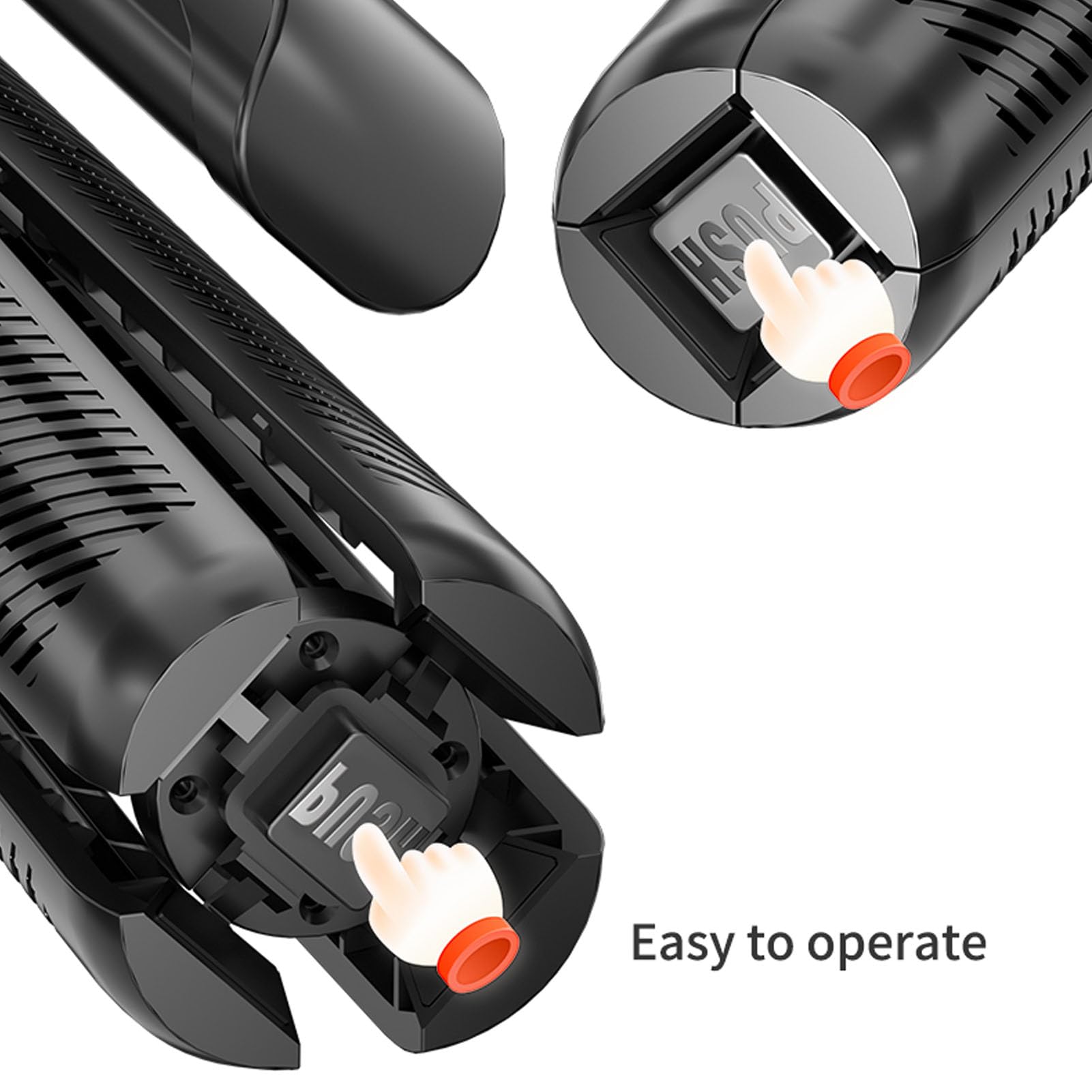 Annadue 2 Paia di Indicatori di Direzione per Bici, Fanale Posteriore a LED Ricaricabile Tramite USB con Telecomando, Luce Impermeabile a 5 modalità per la Guida Notturna