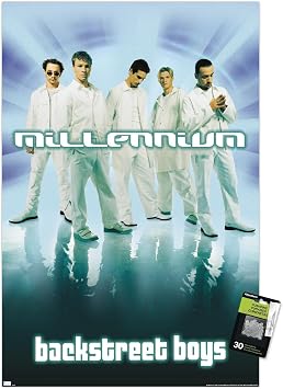 Backstreet Boys - Millennium Wall Poster with Push Pins